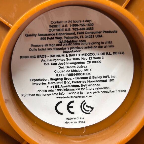 Disney Ringling Bros Barnum Bailey The Lion King Adult Simba Plastic Mug Cup Lid - Picture 6 of 13